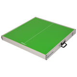 Aluminum Midsize Ping Pong Table for compact, portable play