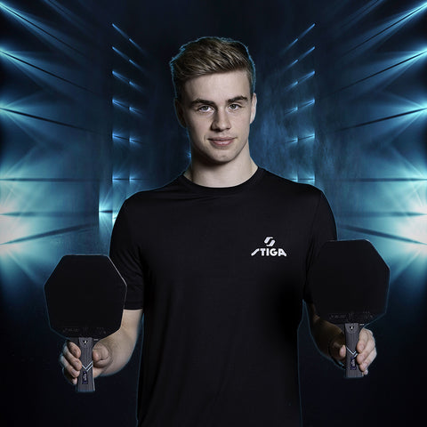 Truls STIGA Cybershape Hex paddle - olympic silver in table tennis